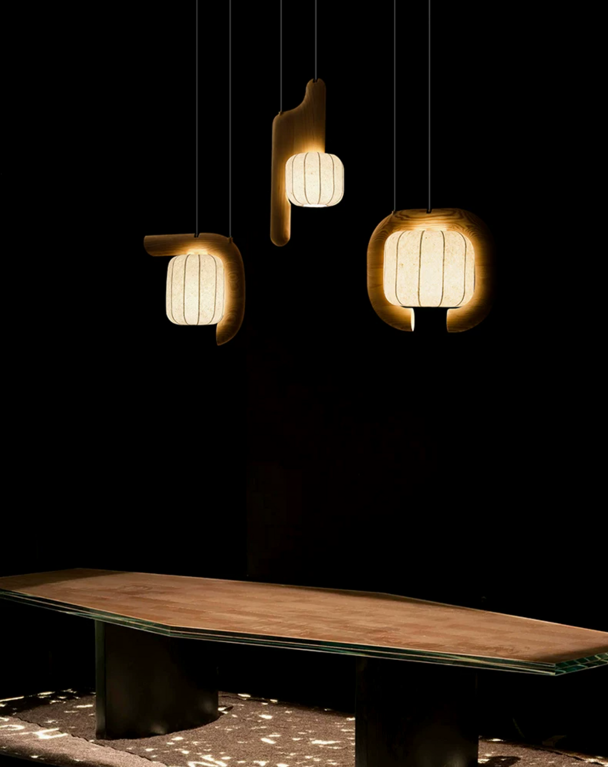 Ulverstone Suspension En Papier Cannelé