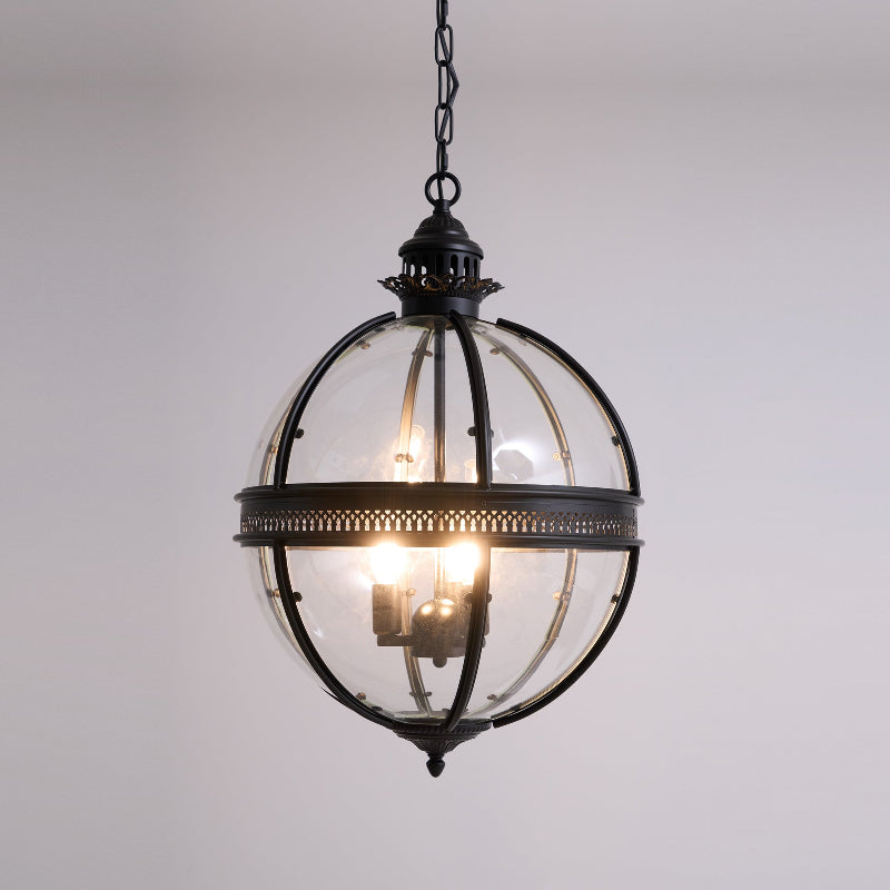 Vironar Ancien Industriel Métal Verre Suspension-Cielum