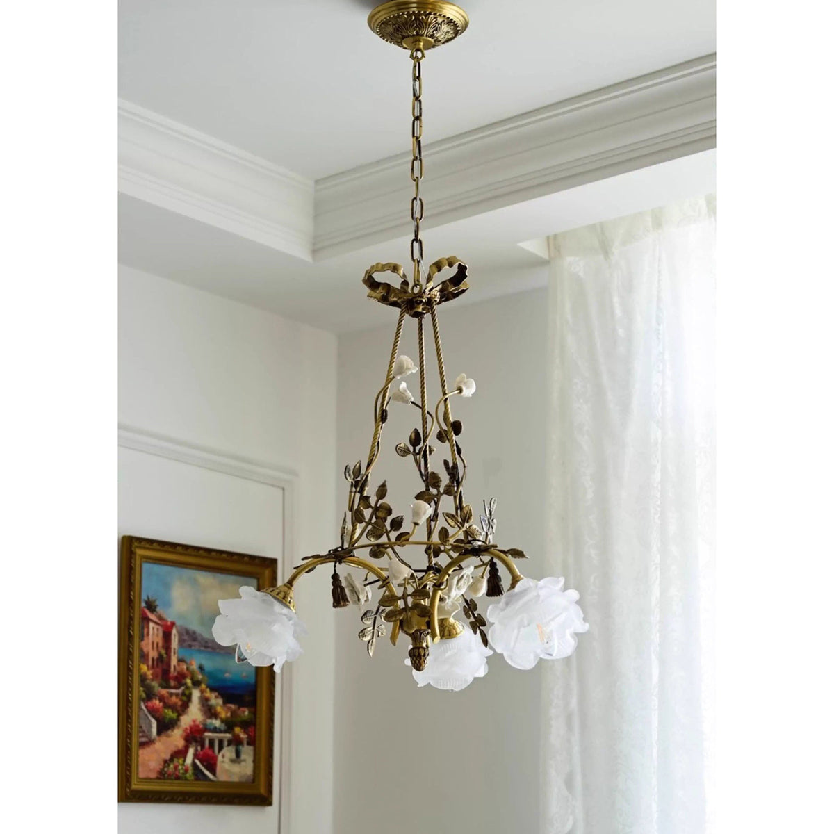Caleira Lustre Rose
