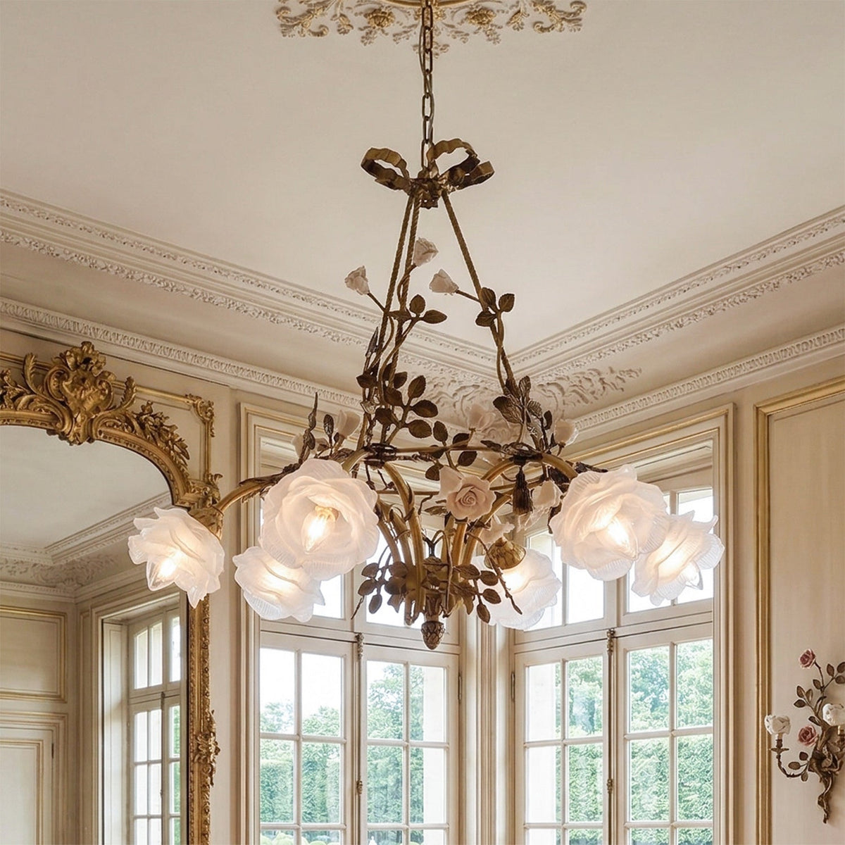 Caleira Lustre Rose