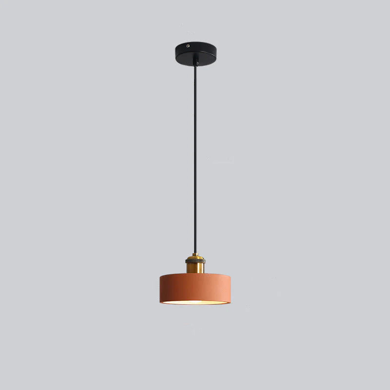 Astel Luminaires Suspension Nordique Blanc/Orange/Noir/Gris. Salon-Cielum
