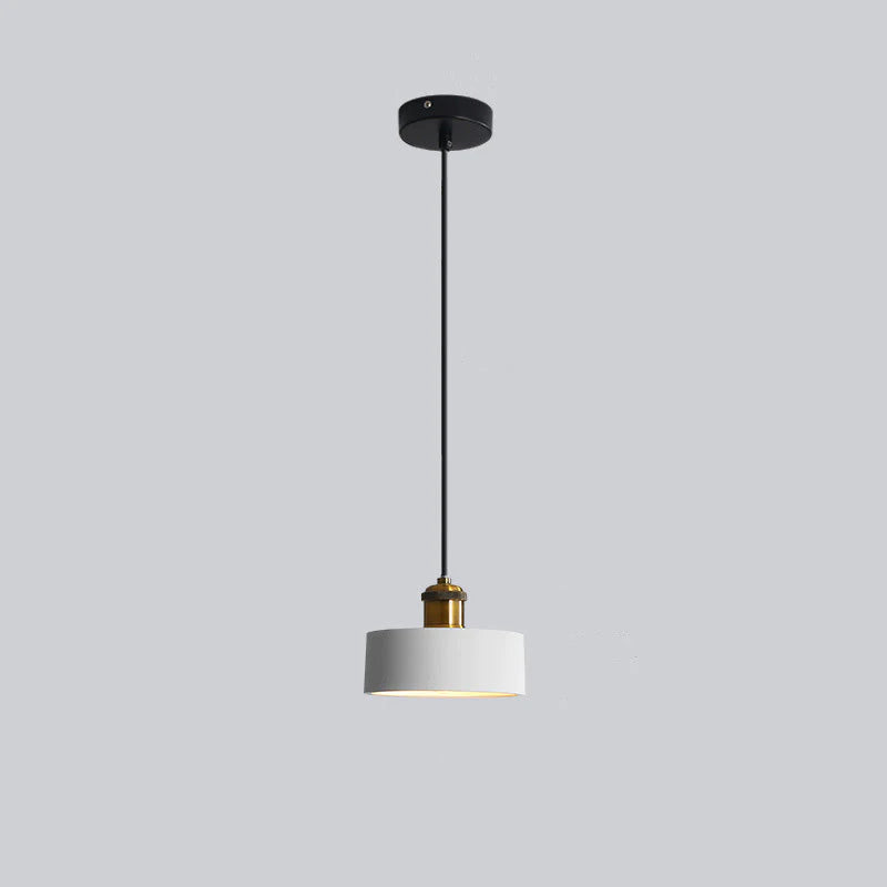 Astel Luminaires Suspension Nordique Blanc/Orange/Noir/Gris. Salon-Cielum