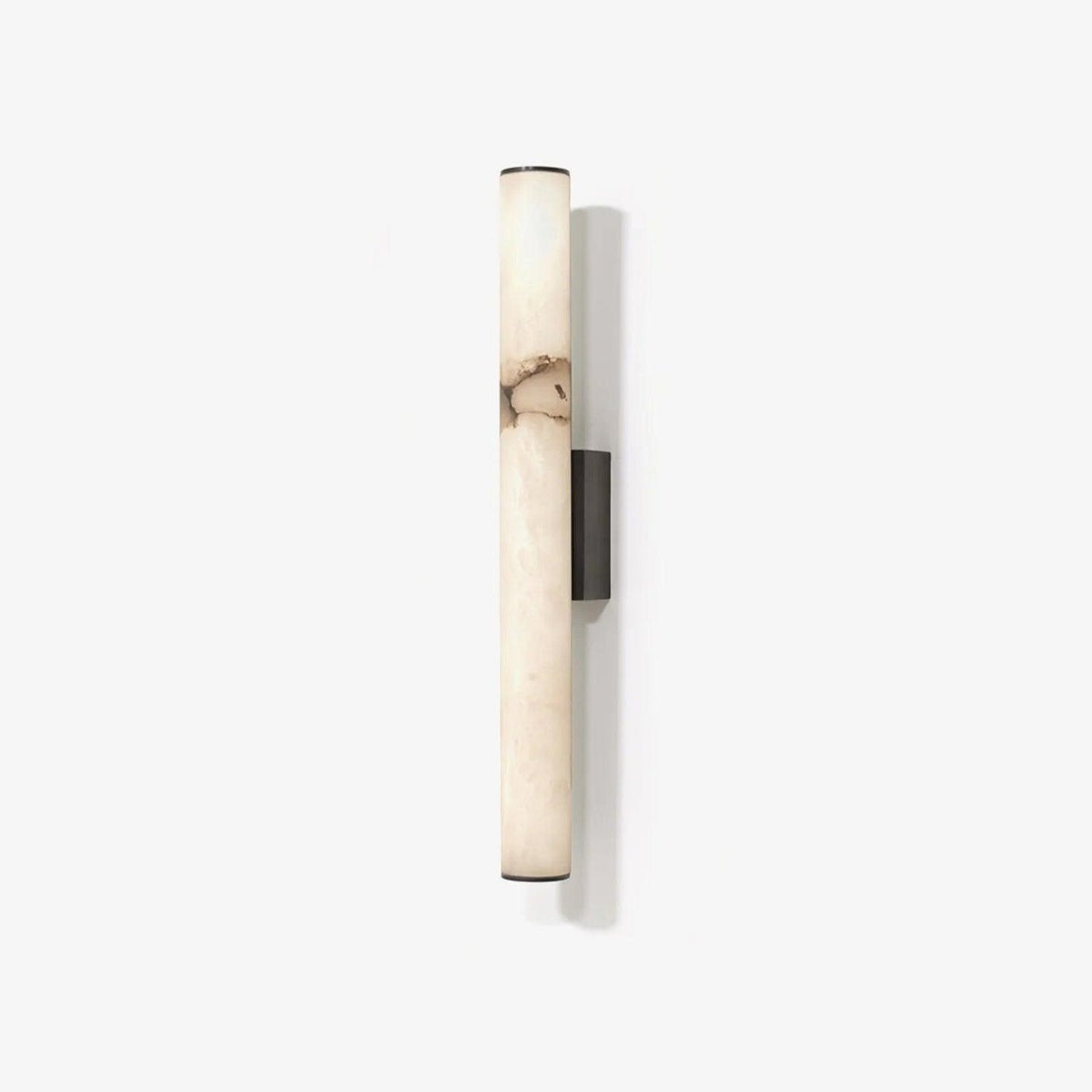 Klyr Applique Murale Cylindrique Verticale en Albâtre