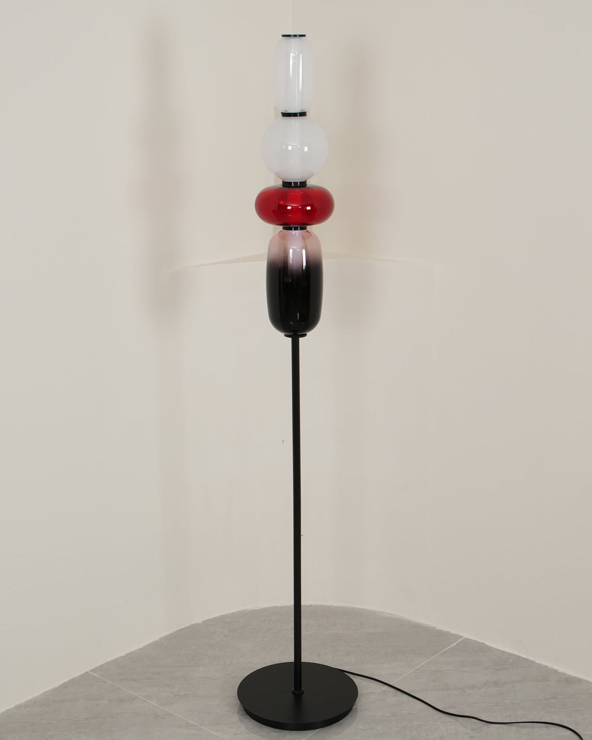 Velarelle Lampadaire Verre Candiedplayful
