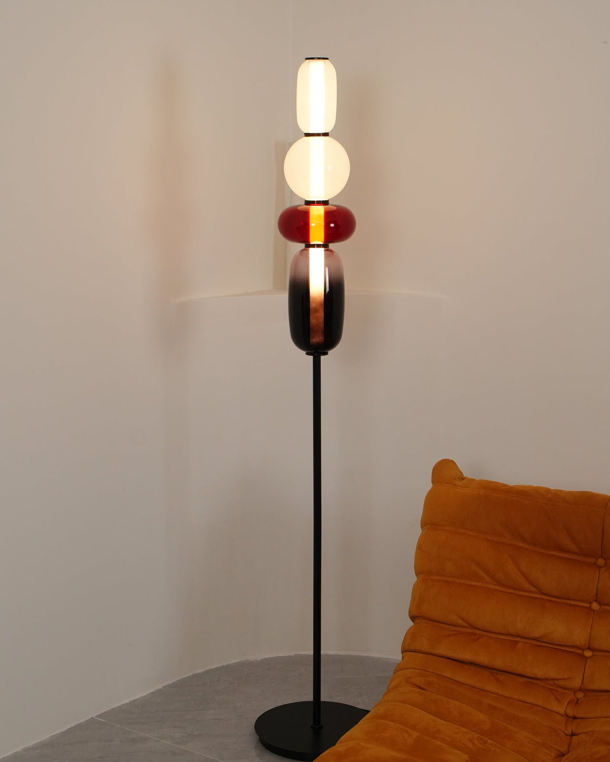 Velarelle Lampadaire Verre Candiedplayful