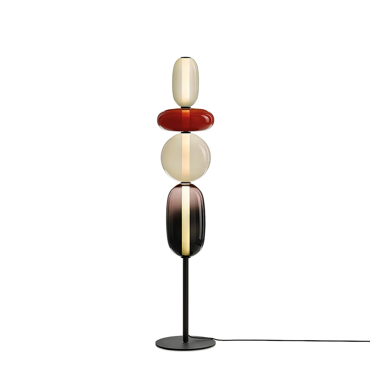 Velarelle Lampadaire Verre Candiedplayful