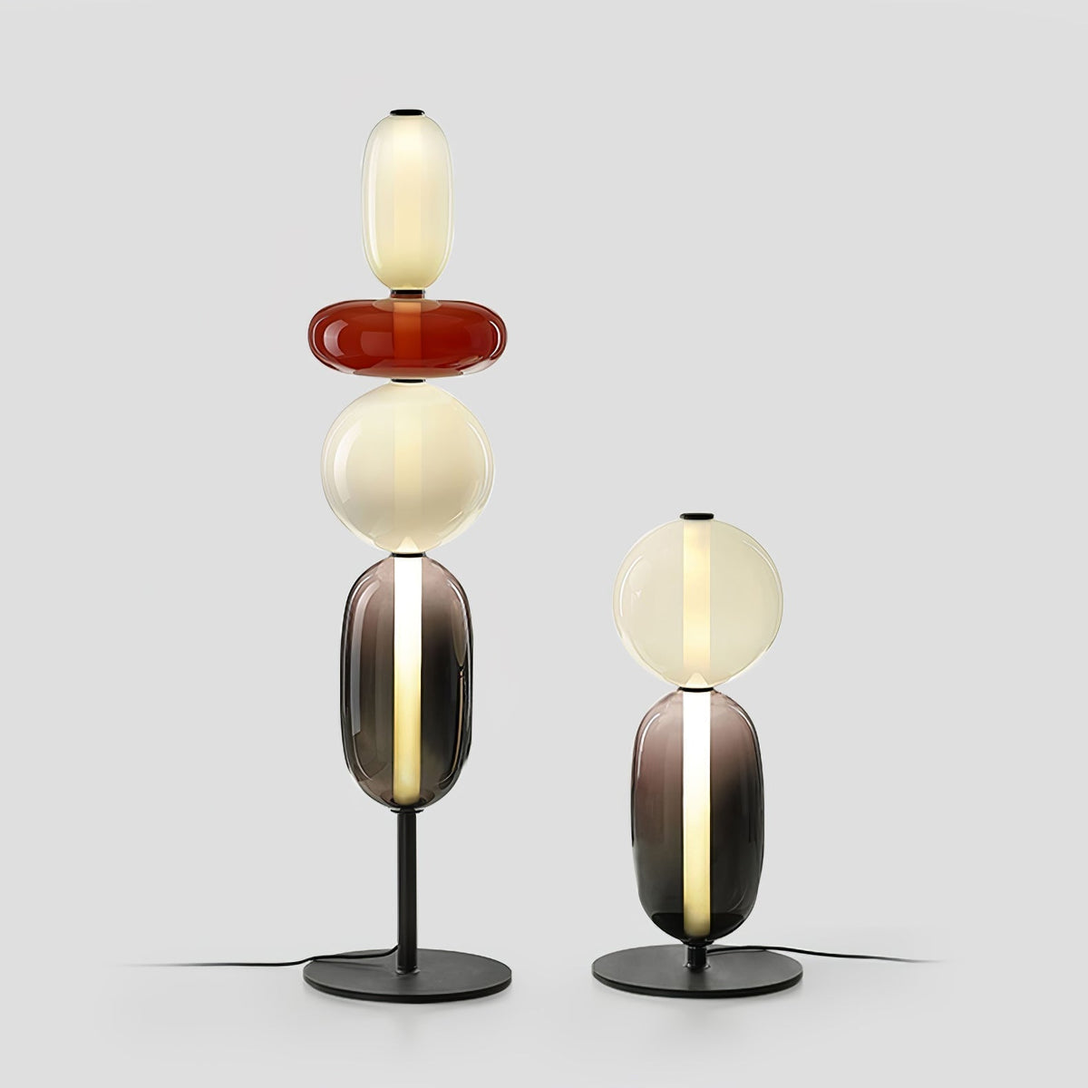 Velarelle Lampadaire Verre Candiedplayful