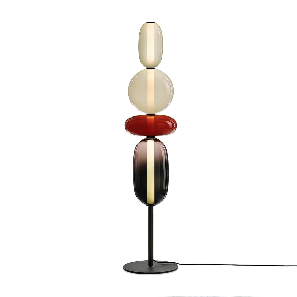 Velarelle Lampadaire Verre Candiedplayful