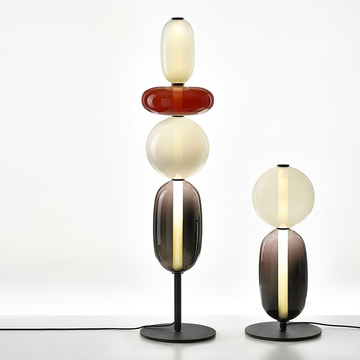 Velarelle Lampadaire Verre Candiedplayful