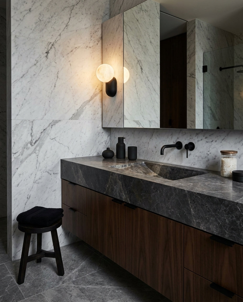 Keststone Applique Murale En Albâtre