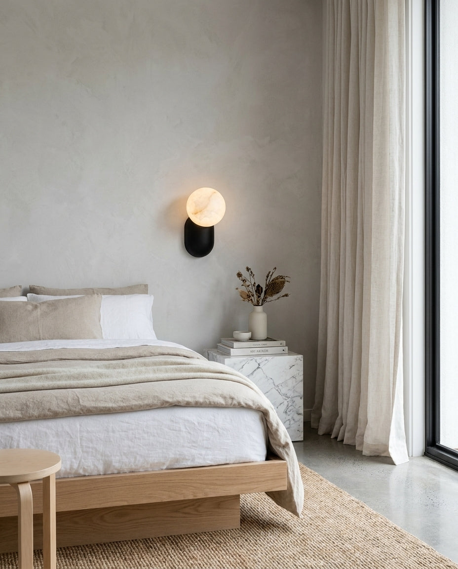 Keststone Applique Murale En Albâtre