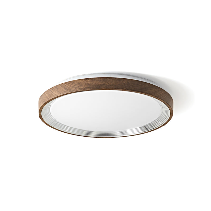 Another angle of the walnut finish, showcasing the grain detail.