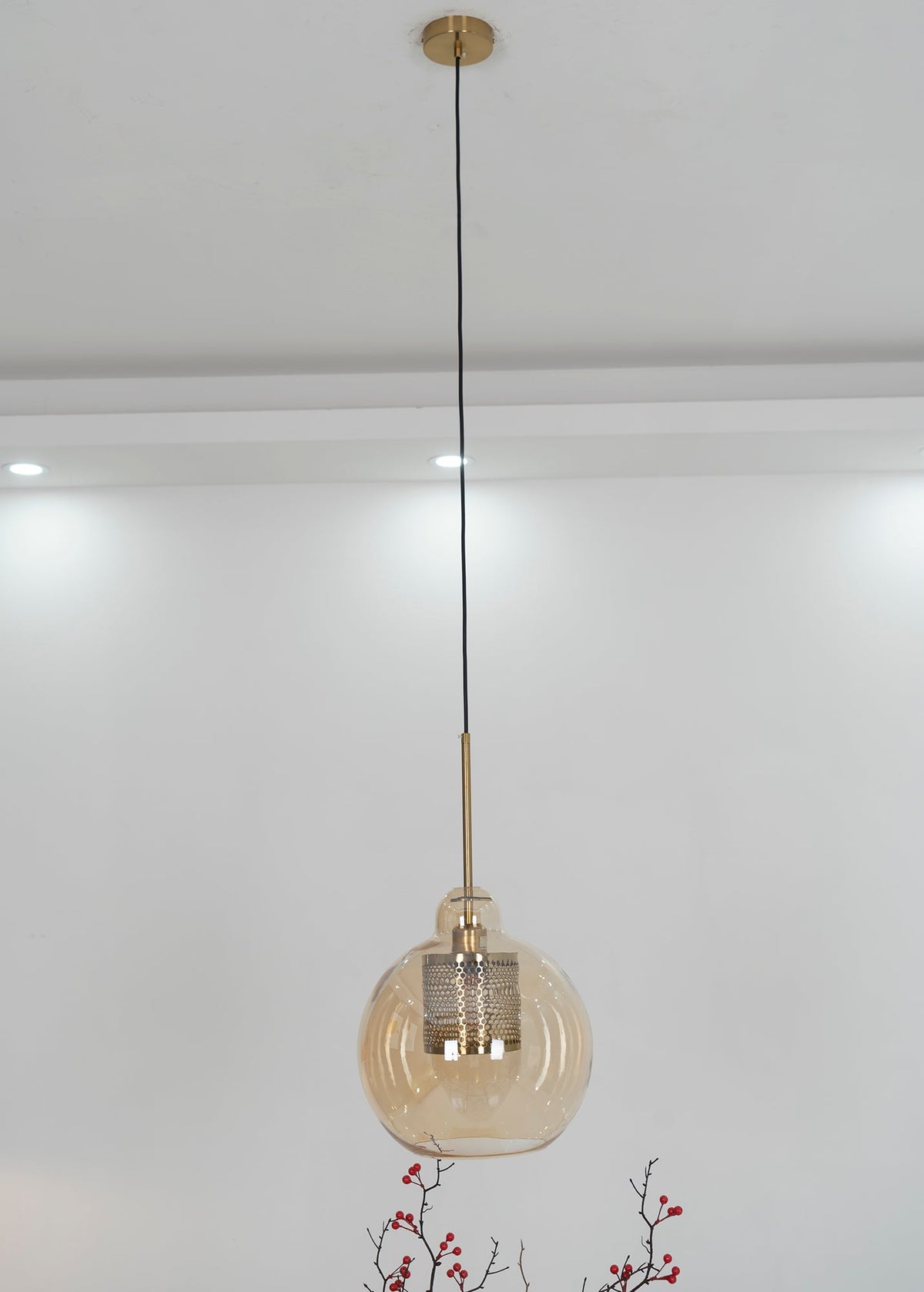 Kocor Suspension en Verre Chiswick pour Salon-Cielum