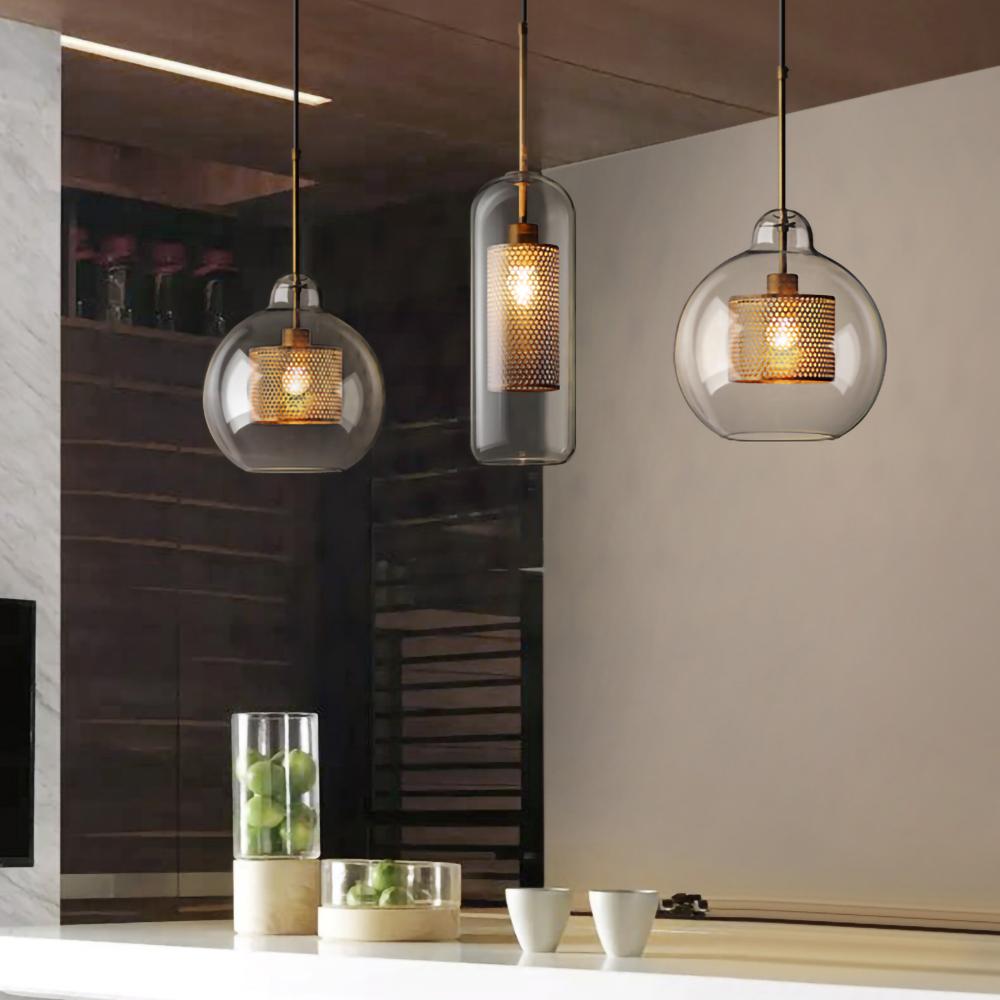 Kocor Suspension en Verre Chiswick pour Salon-Cielum