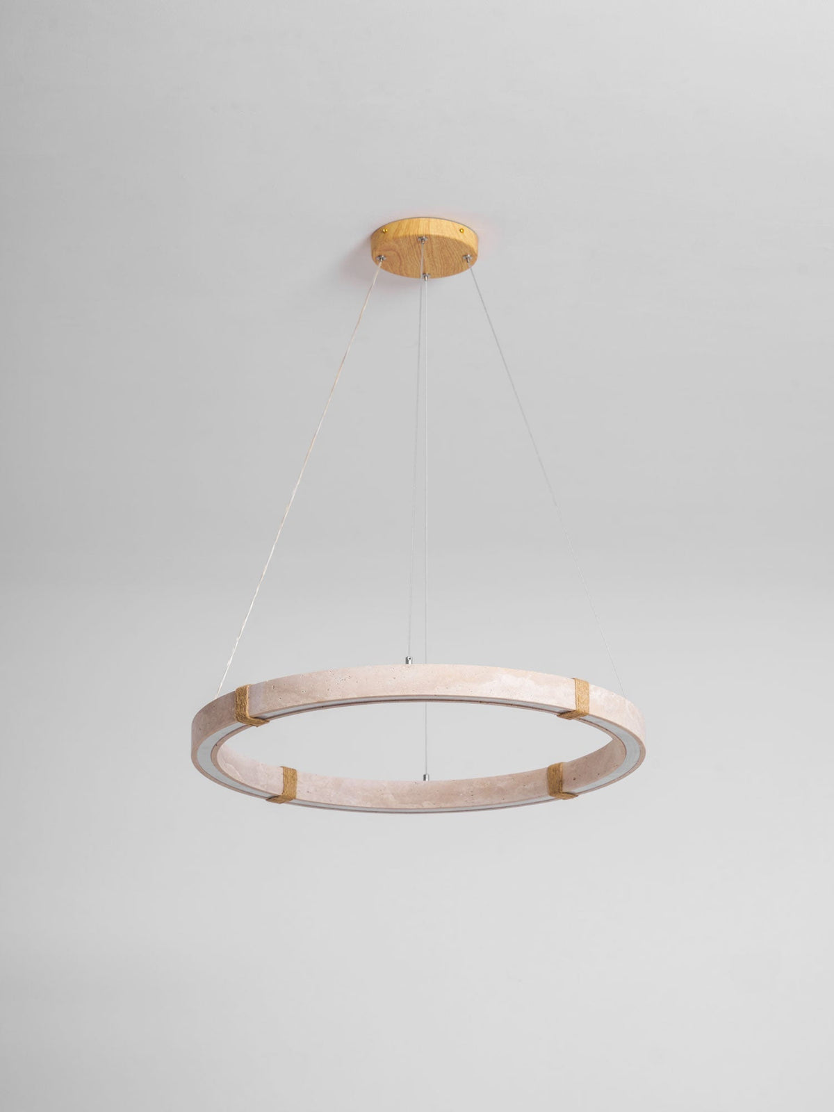 Arixo Lustre Minimaliste en Travertin-Cielum