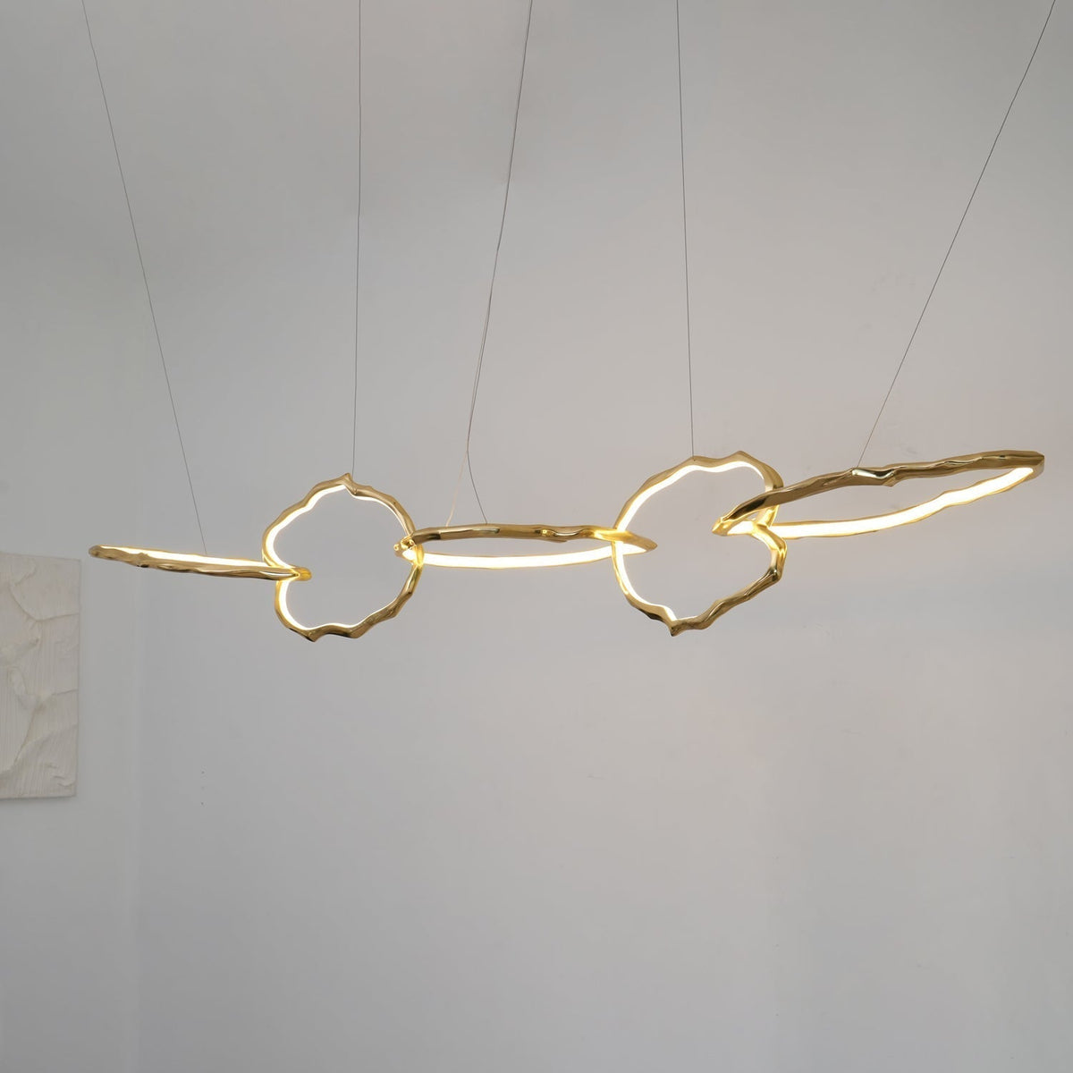 Aballs Lustre Cloud Rings Series en Laiton