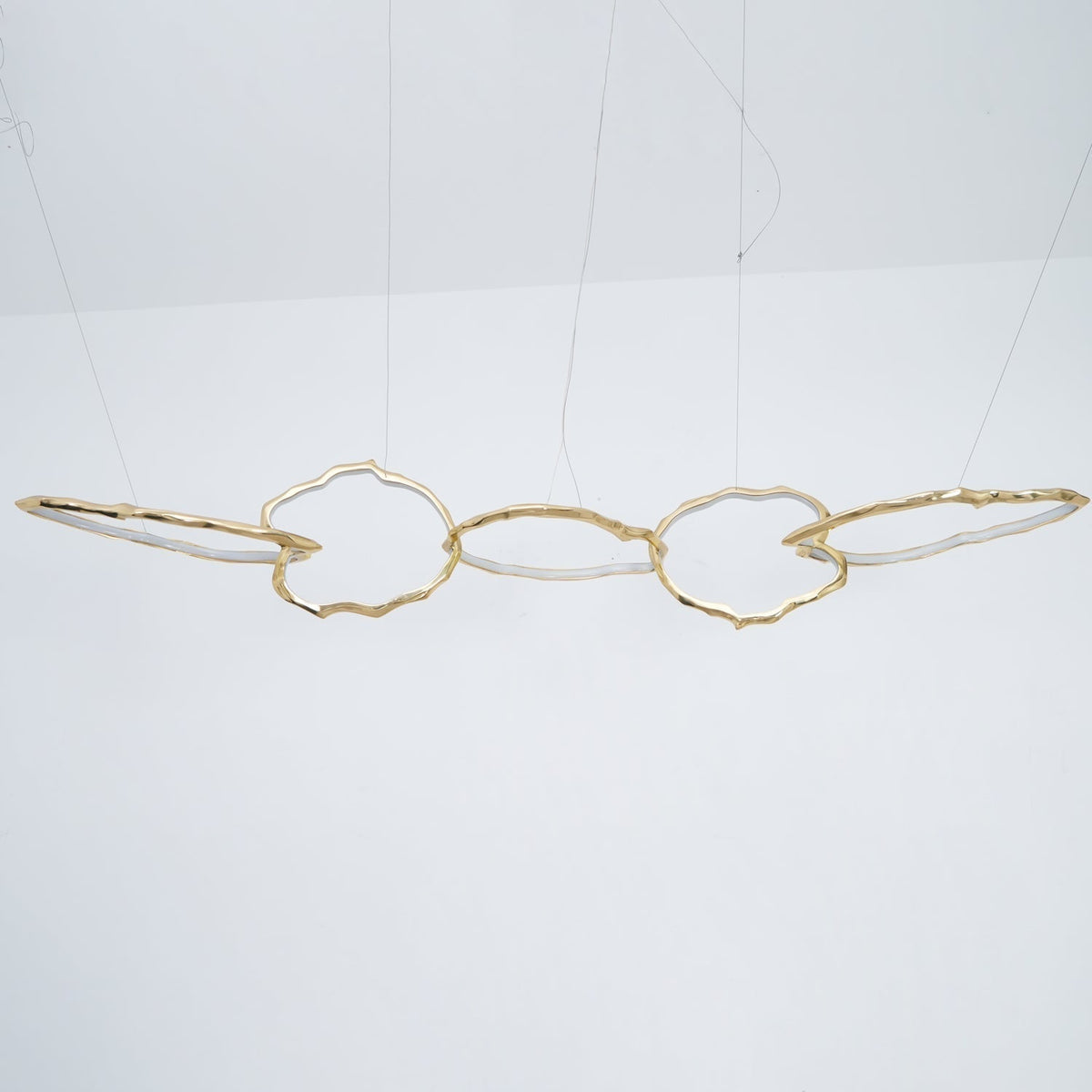 Aballs Lustre Cloud Rings Series en Laiton