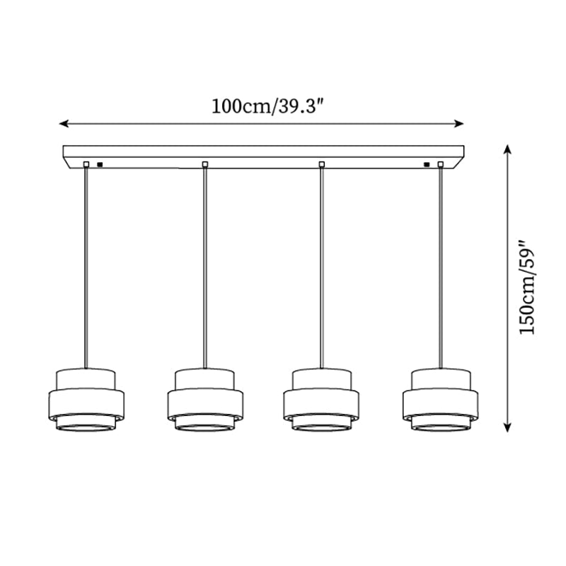 Perra Suspension Travertin