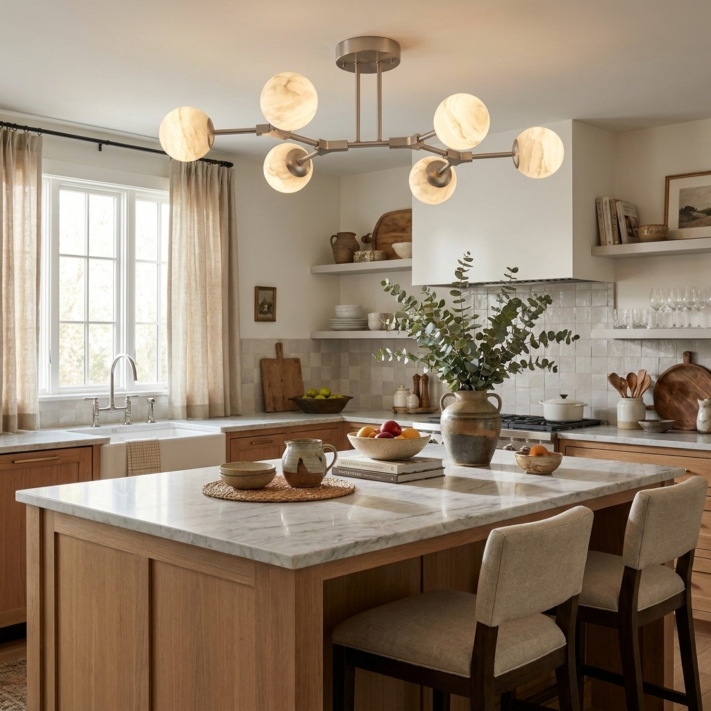 Haverhurst Lustre En Albâtre