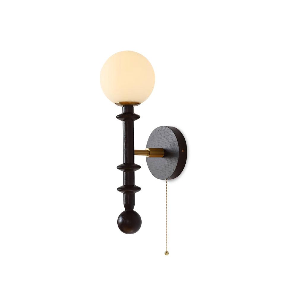 Velno Globe Wall Lamp-Neutral Decor