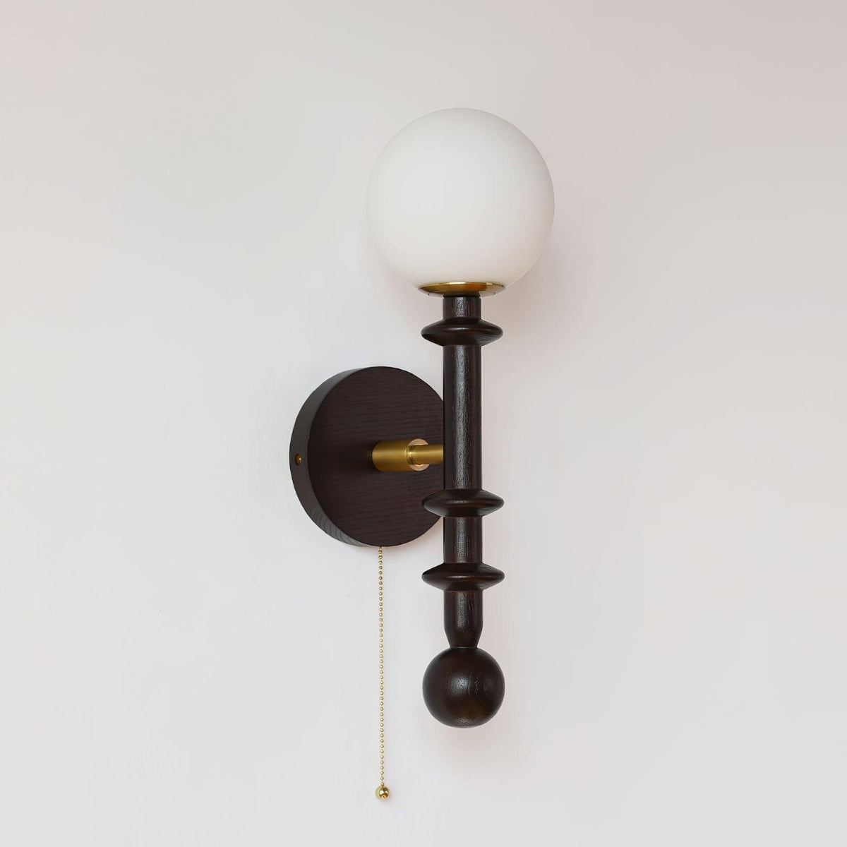 Velno Globe Wall Lamp-Neutral Decor