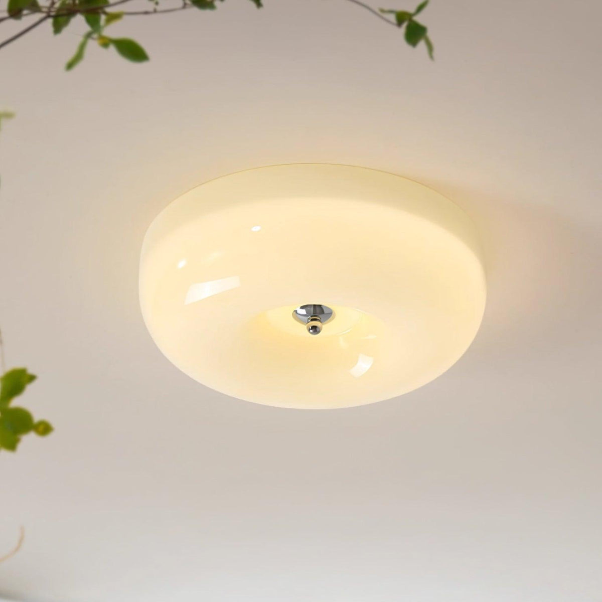 Amin Plafonnier Moderne en Verre Tourbillonnant-Cielum