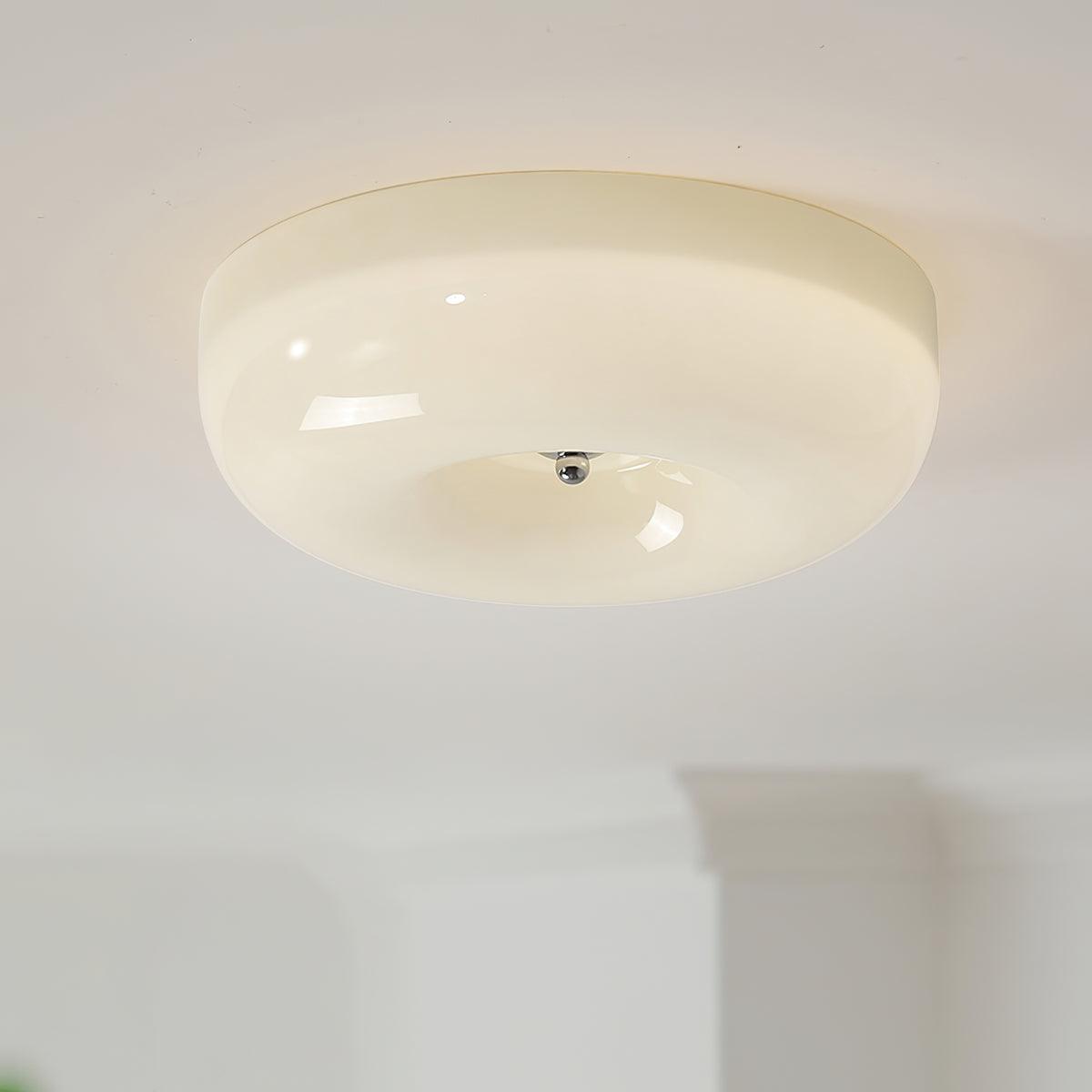 Amin Plafonnier Moderne en Verre Tourbillonnant-Cielum