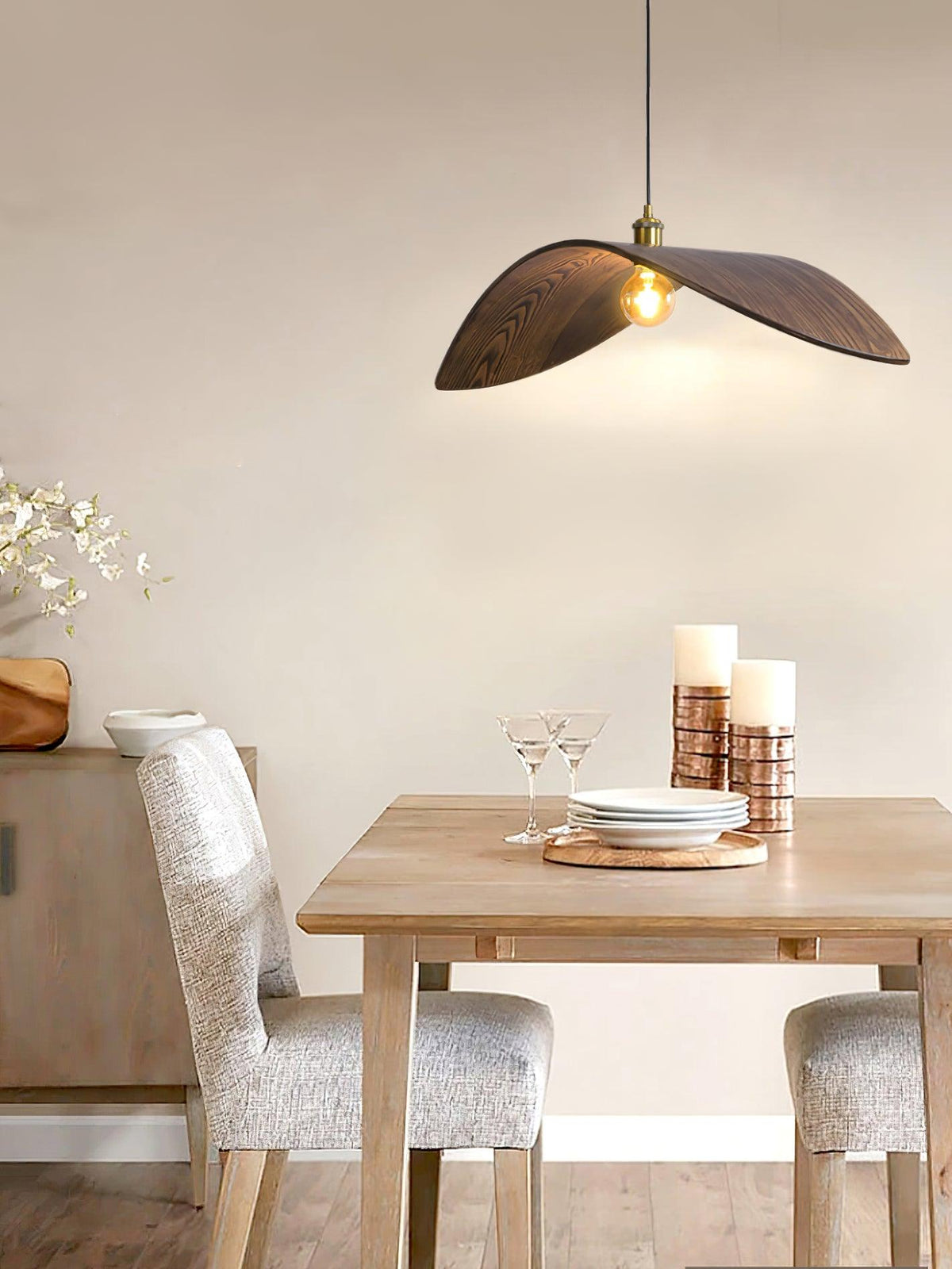 Dirixon Suspension en Bois Art Nordique-Cielum