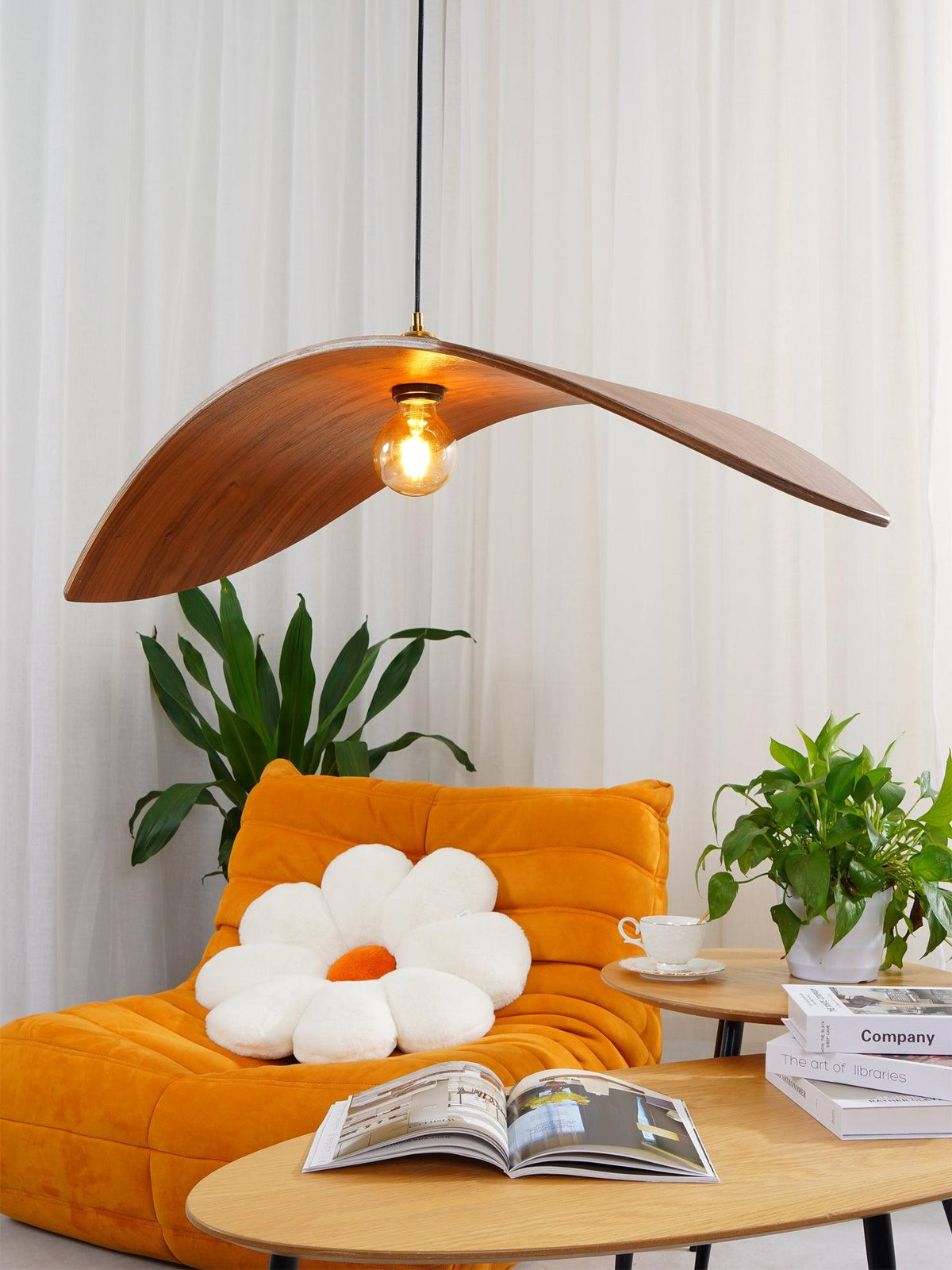 Dirixon Suspension en Bois Art Nordique-Cielum