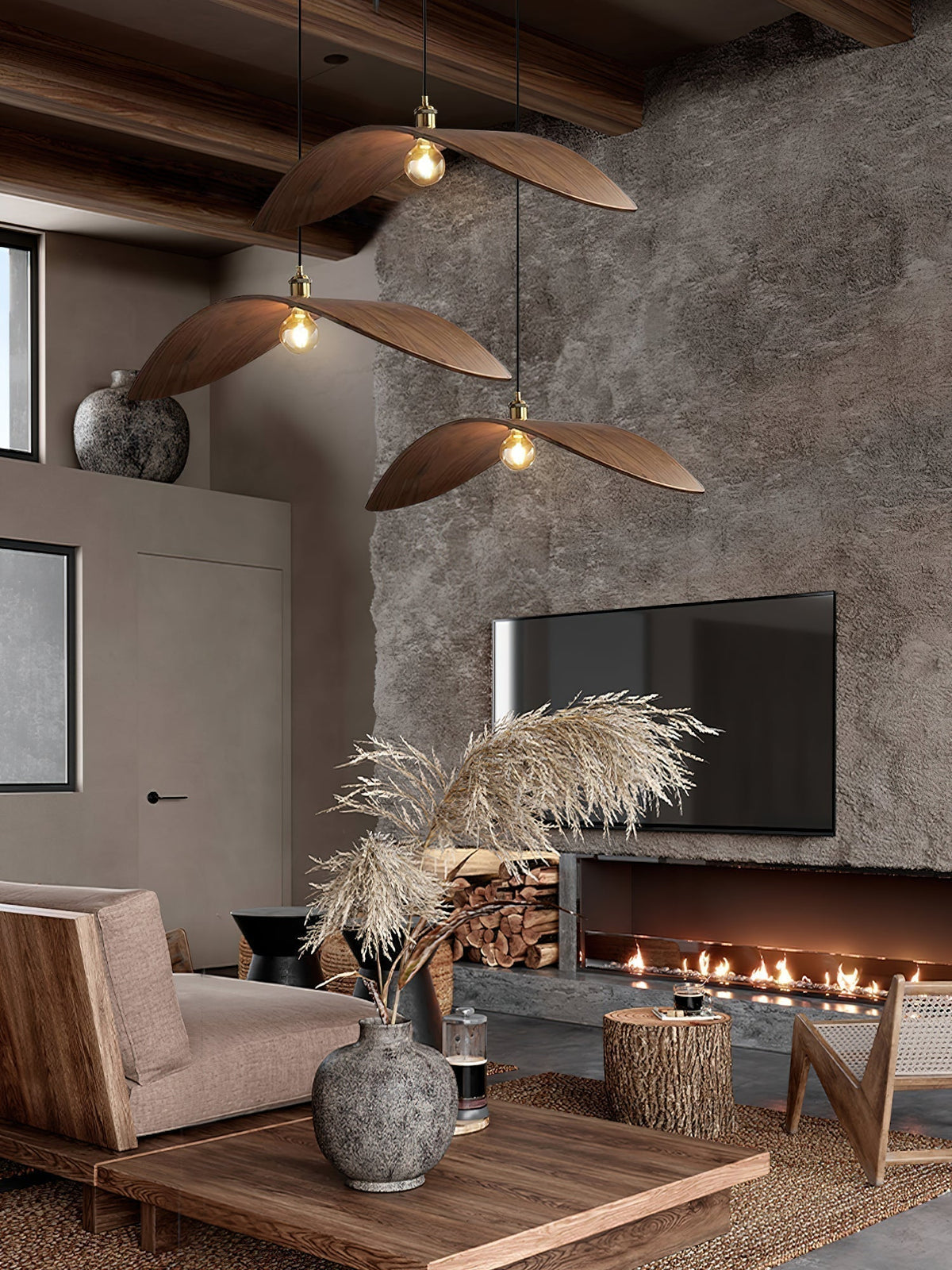 Dirixon Suspension en Bois Art Nordique-Cielum