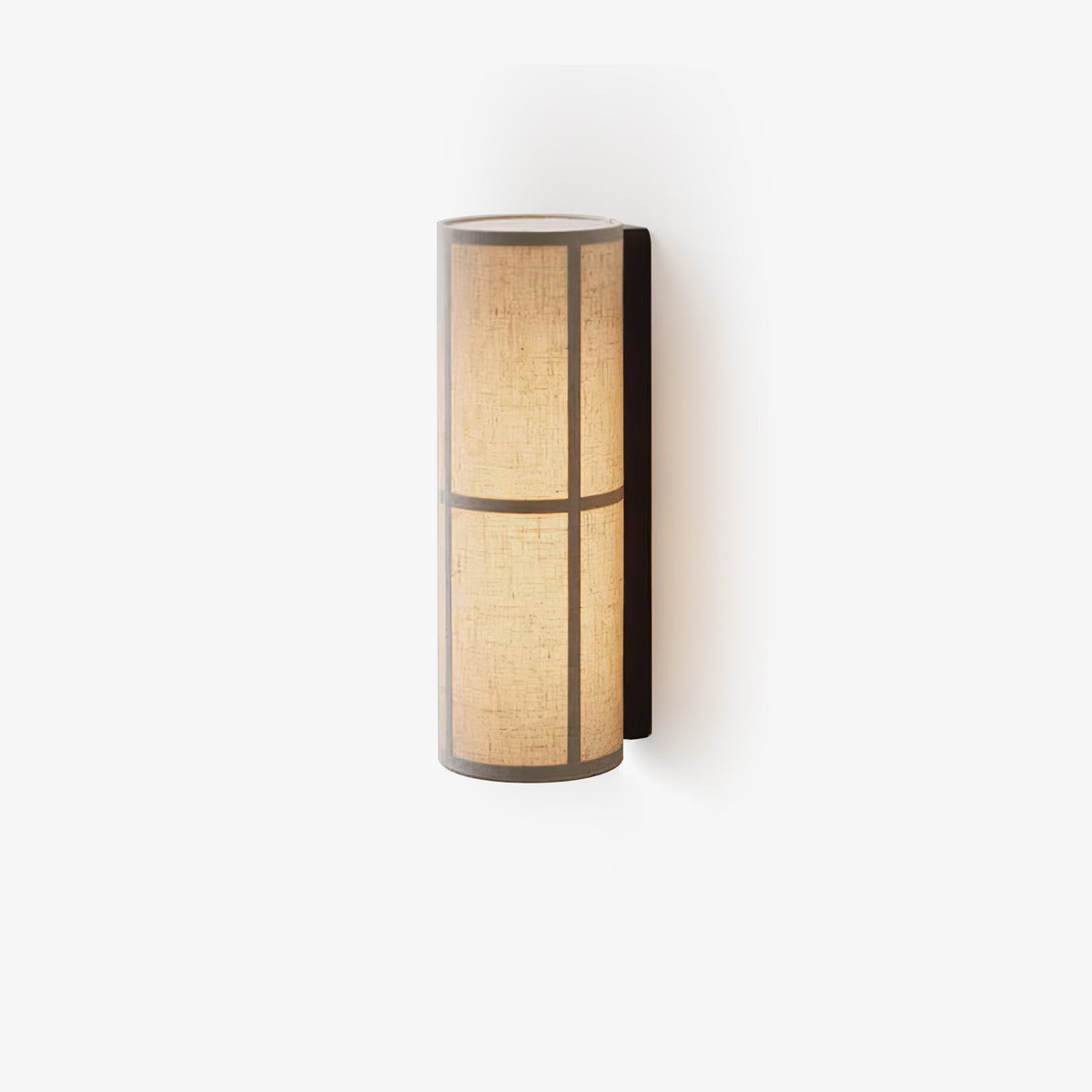 Veloz Wall Lamp Cylinder Fabric Soft Glow-Cielum