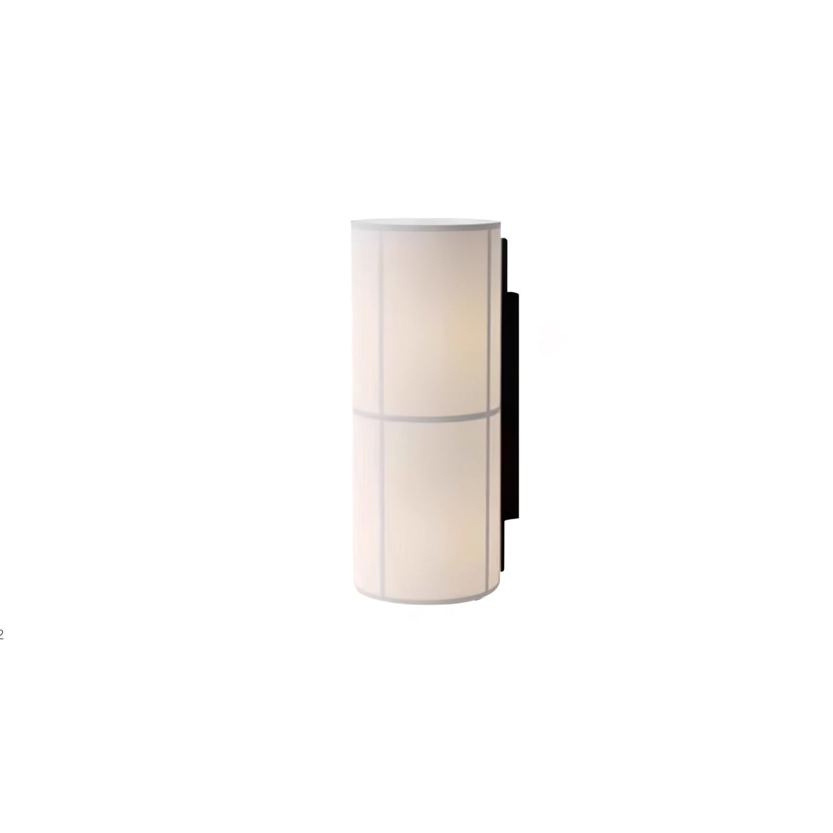 Veloz Wall Lamp Cylinder Fabric Soft Glow-Cielum