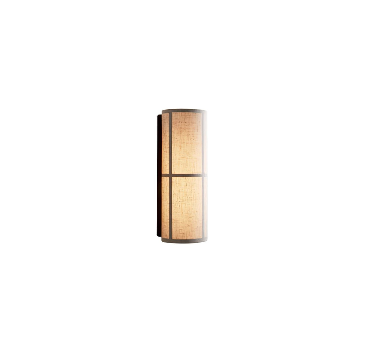Veloz Wall Lamp Cylinder Fabric Soft Glow-Cielum