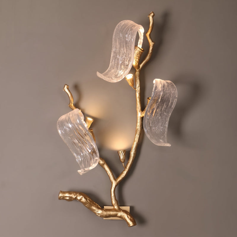 Jorrenstone Applique Murale À Branches Et Rubans De Verre