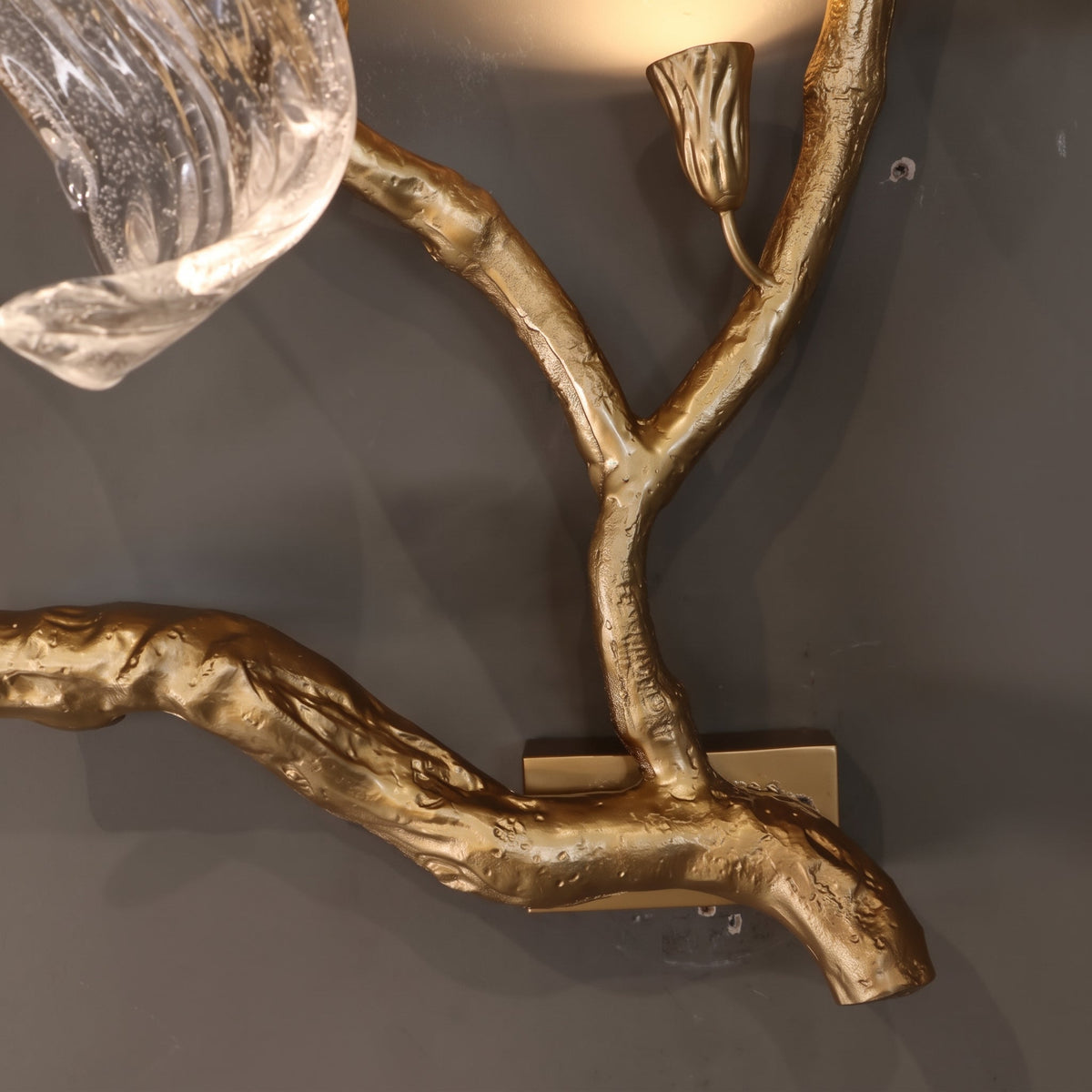 Jorrenstone Applique Murale À Branches Et Rubans De Verre