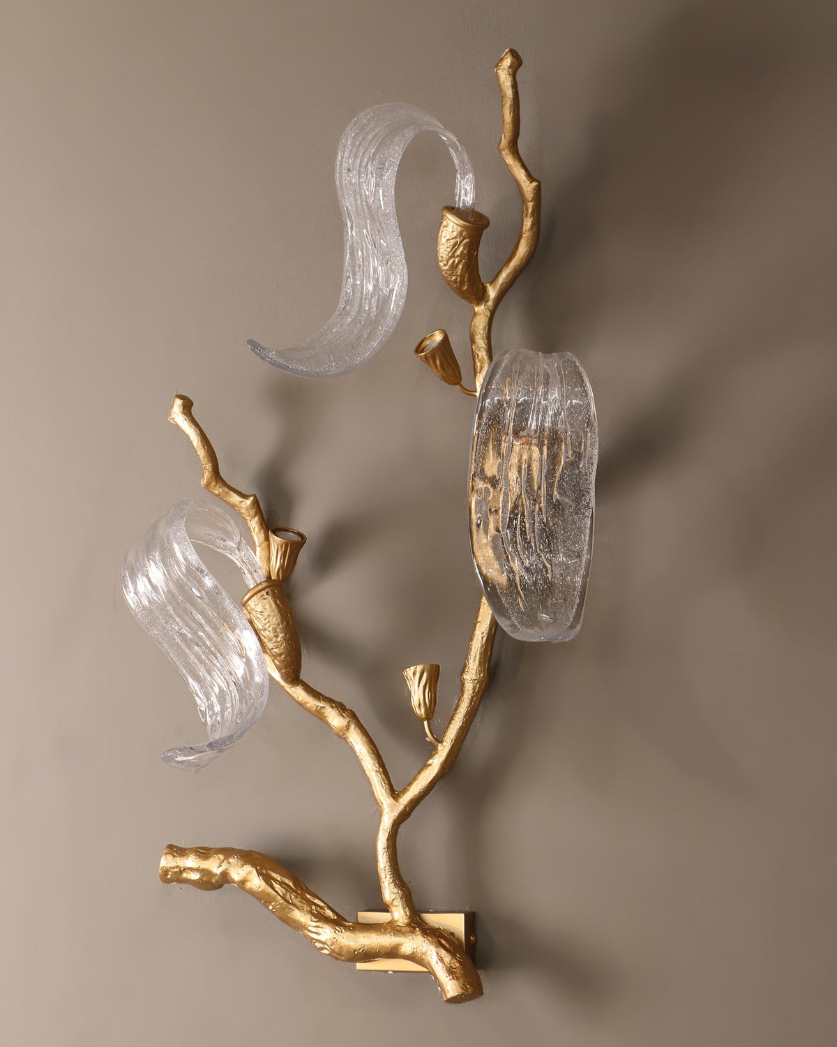 Jorrenstone Applique Murale À Branches Et Rubans De Verre