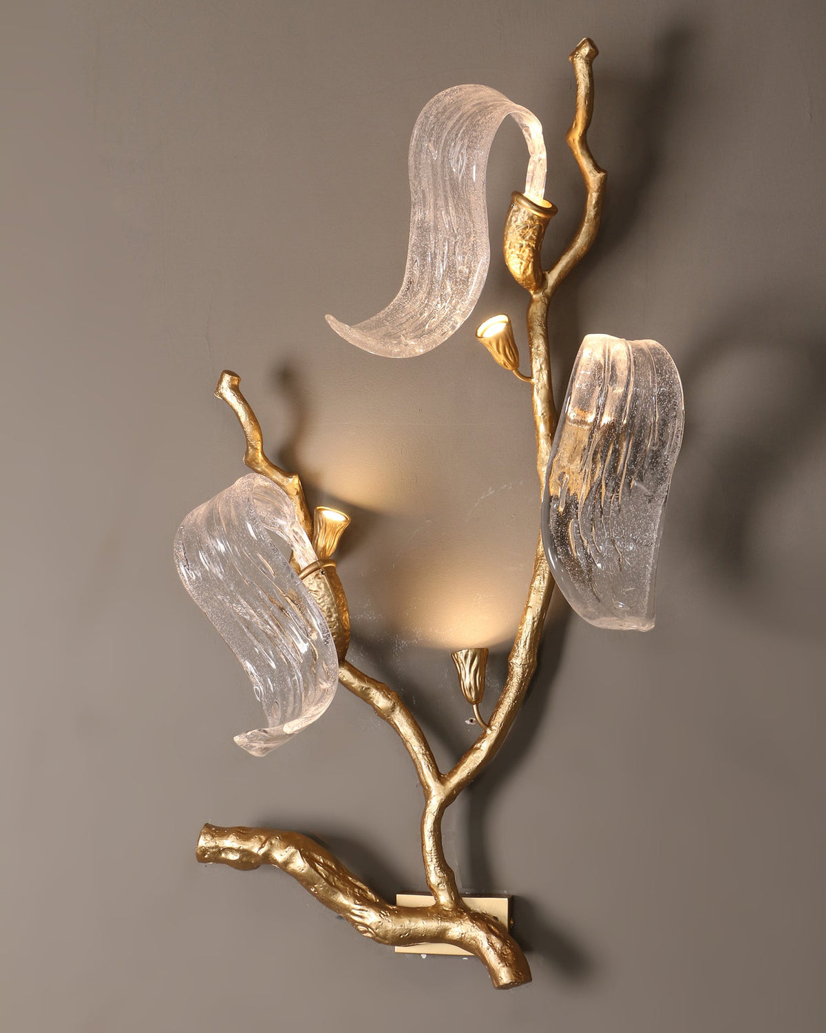 Jorrenstone Applique Murale À Branches Et Rubans De Verre
