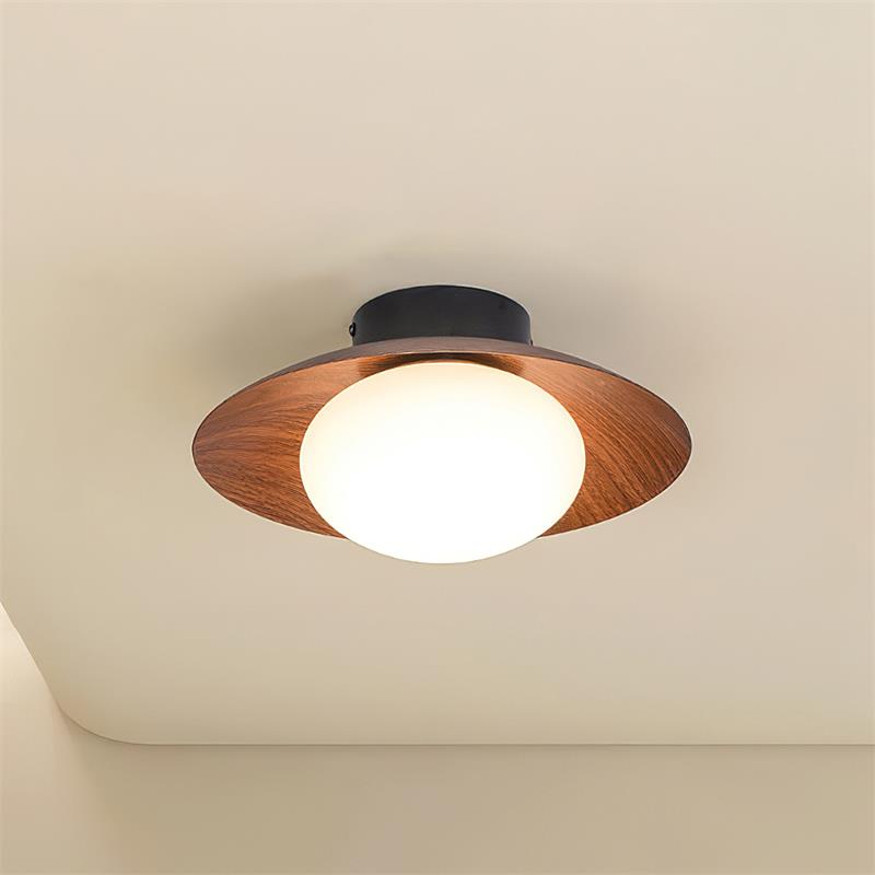 Verdora Green Flush Mount Ceiling Light-Neutral Decor
