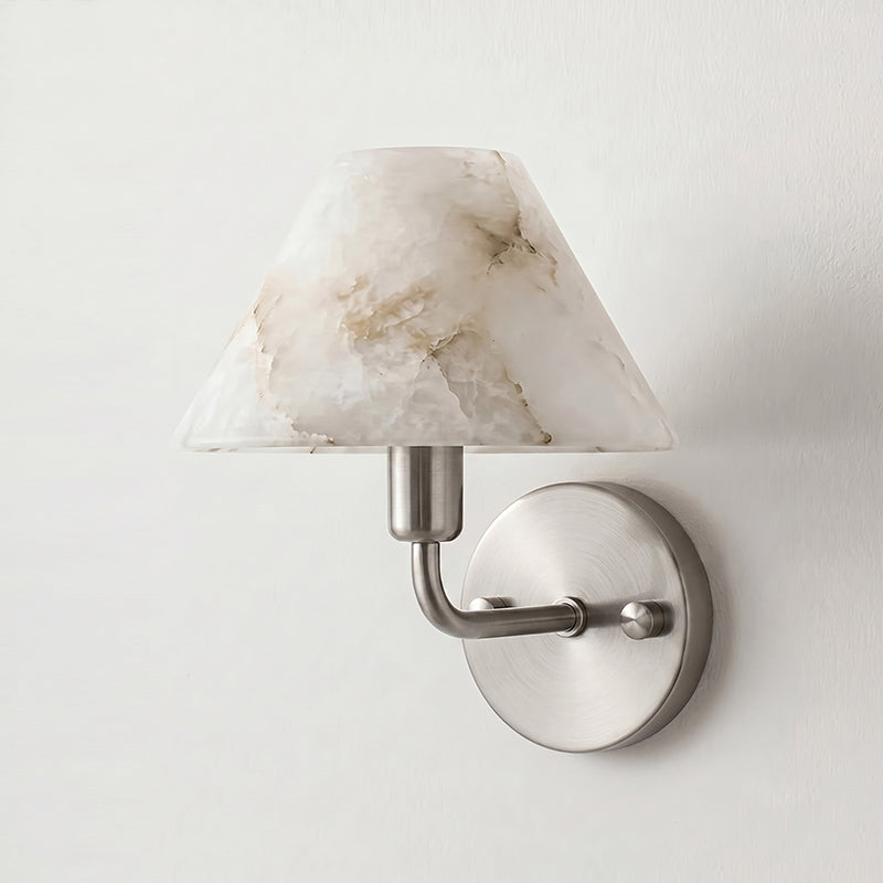 Lifestyle image featuring the Gilda Sconce in a contemporary interior.