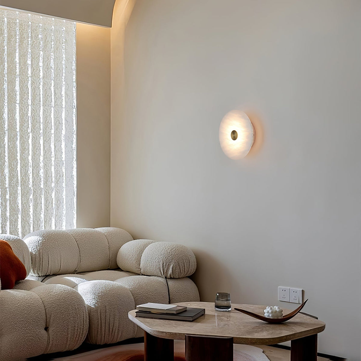 Tevel Minimaliste Albâtre Plafonnier-Cielum