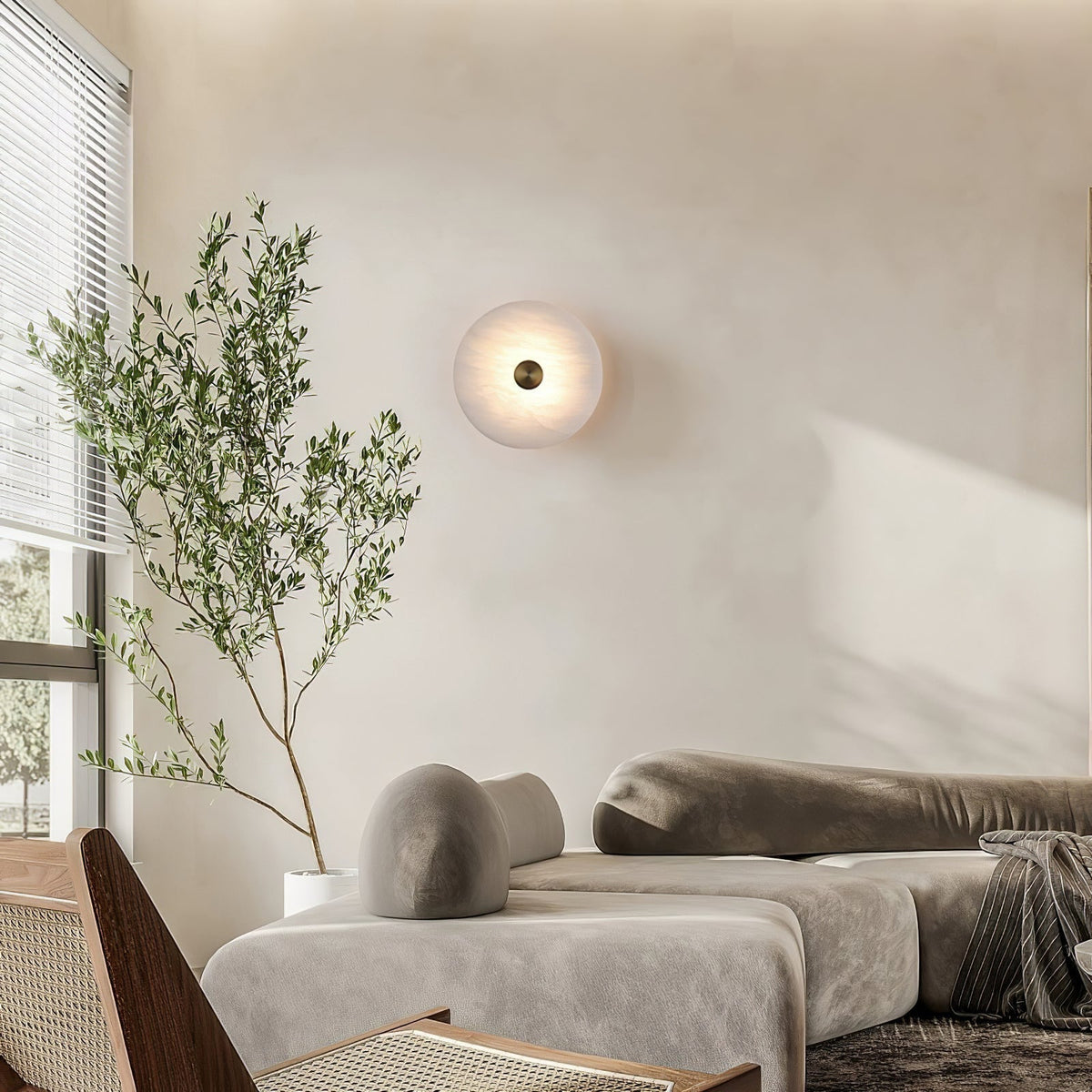 Tevel Minimaliste Albâtre Plafonnier-Cielum
