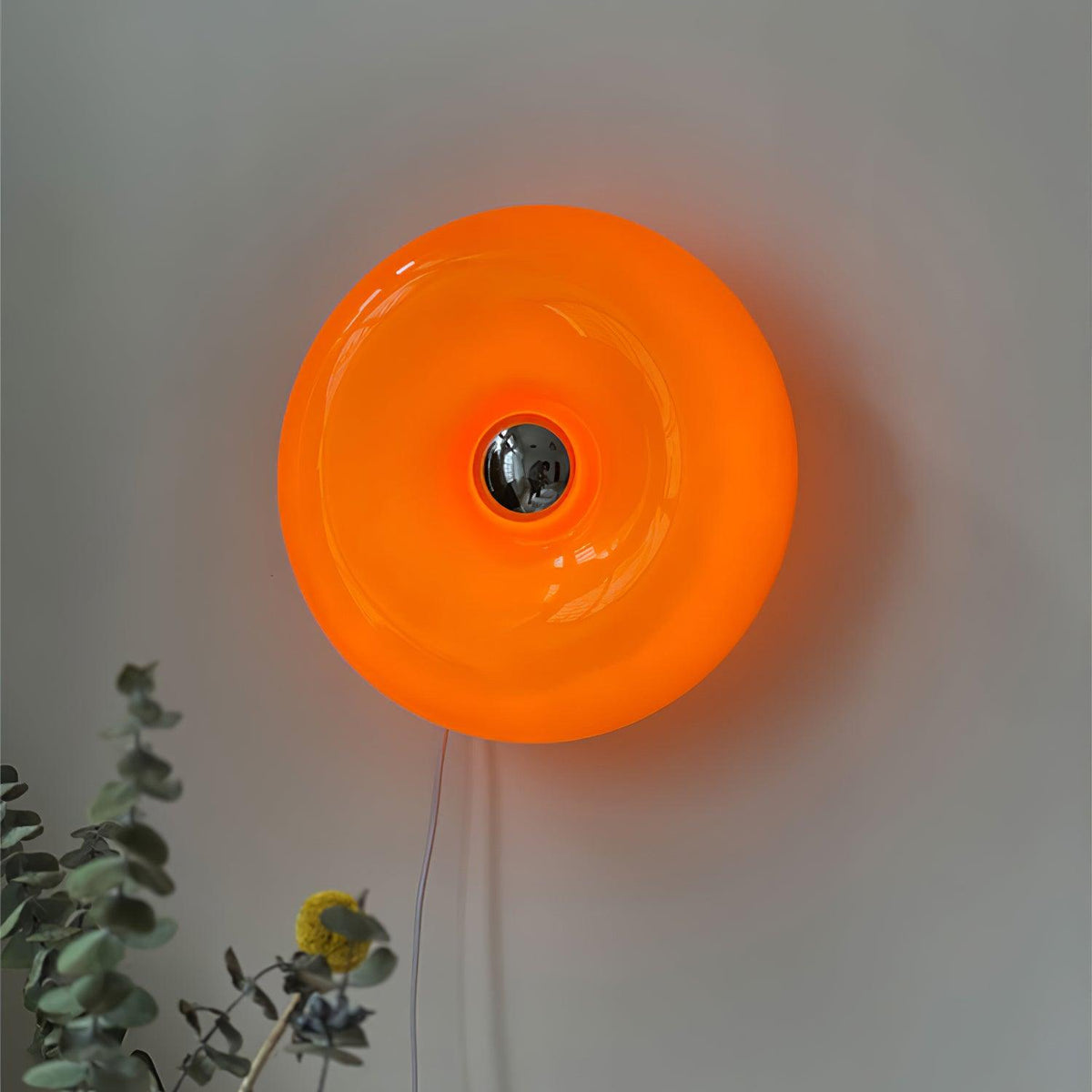 Kostelor Applique murale rétro orange-Cielum