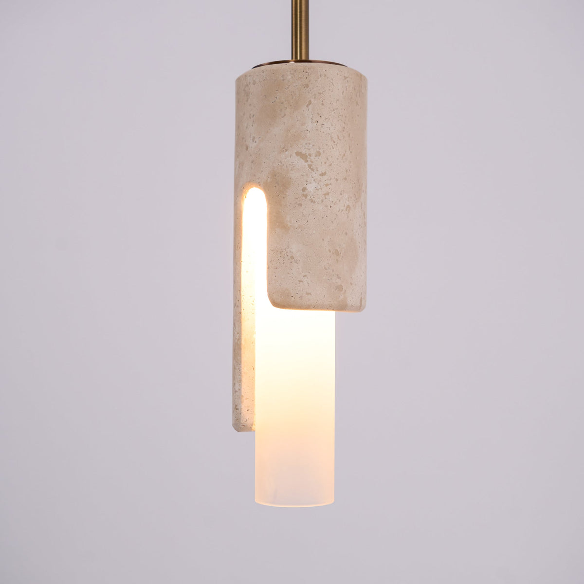 Elvarox Suspension Marbre Verre Moderne Salon-Cielum