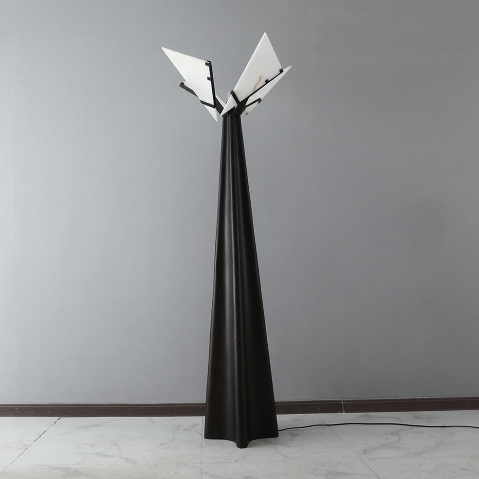 Spire Lampadaire en Albâtre