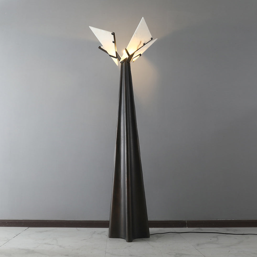 Spire Lampadaire en Albâtre