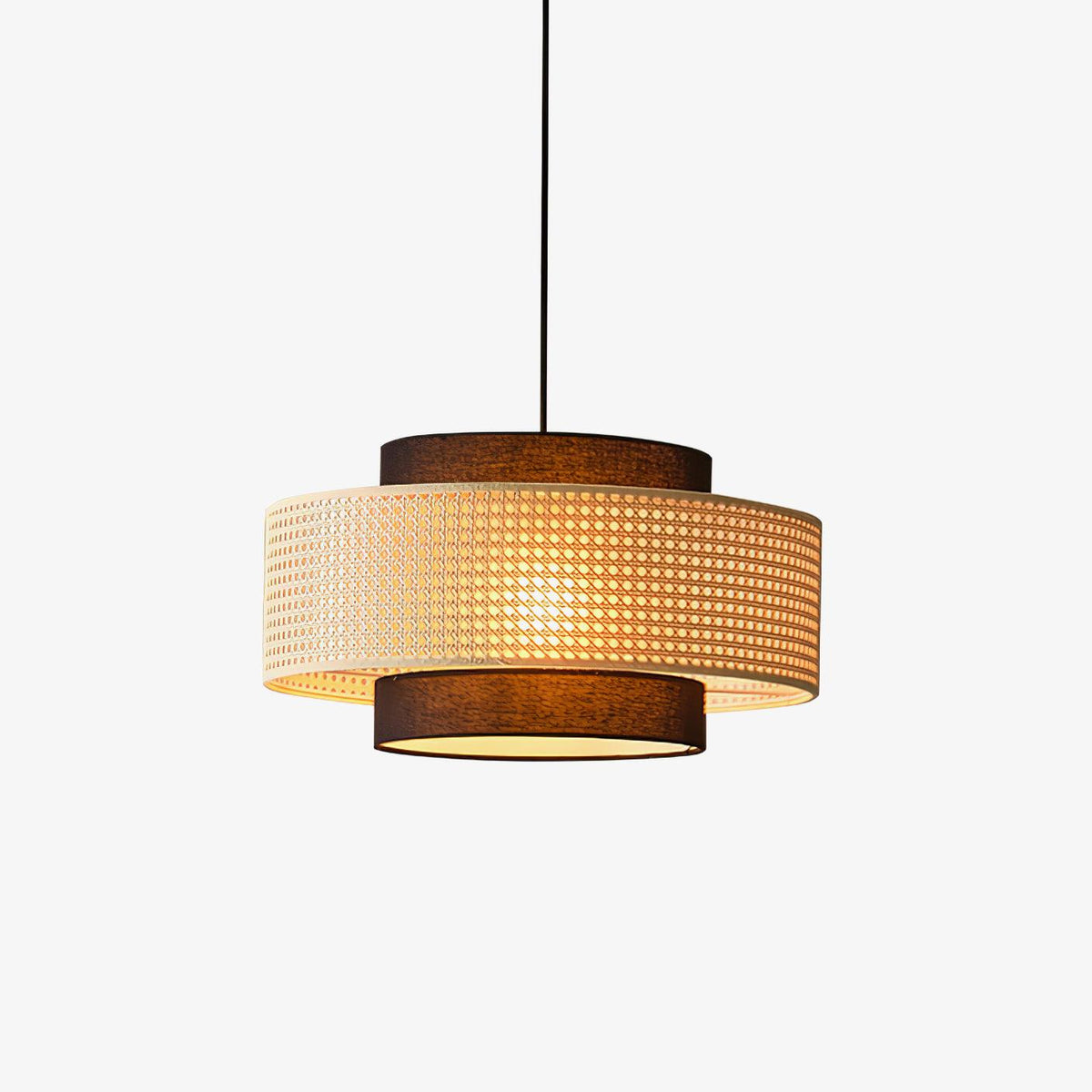 Nively Suspension Rattan Tissu-Cielum
