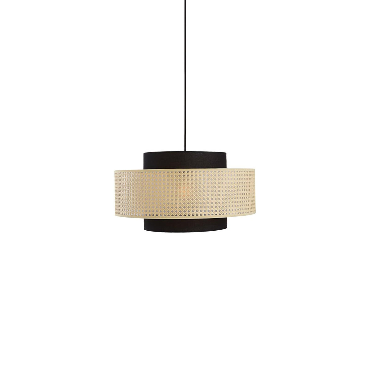 Nively Suspension Rattan Tissu-Cielum