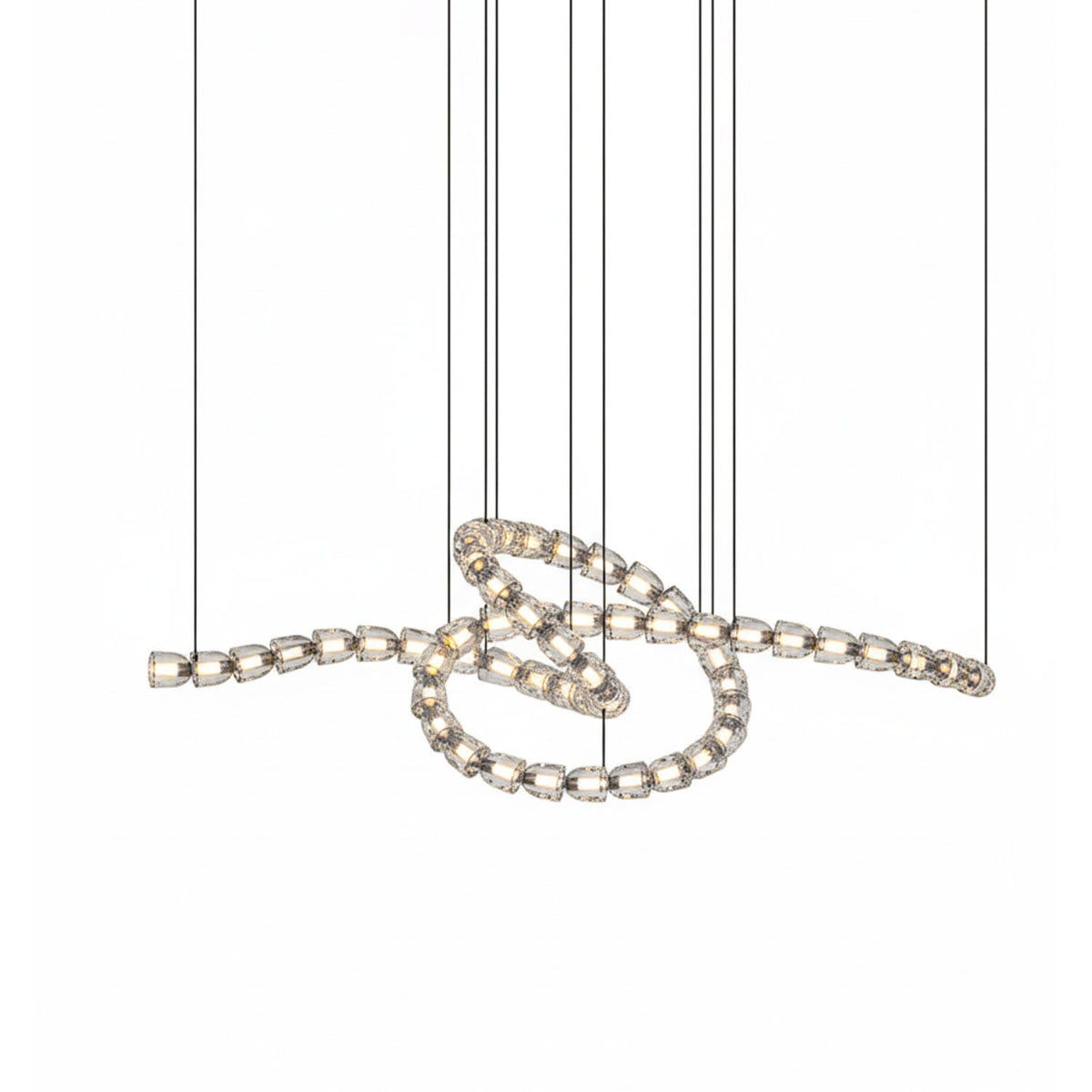 Gabriel Gold Chandelier-Neutral Decor