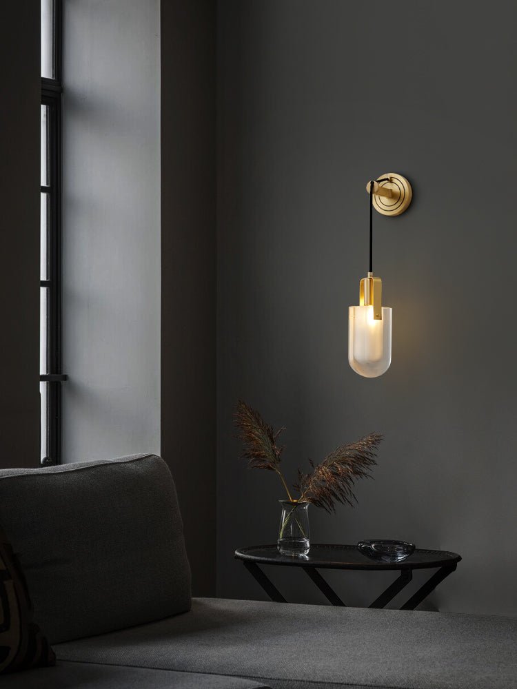 Evo Applique Murale en Cristal Série Moderne-Cielum