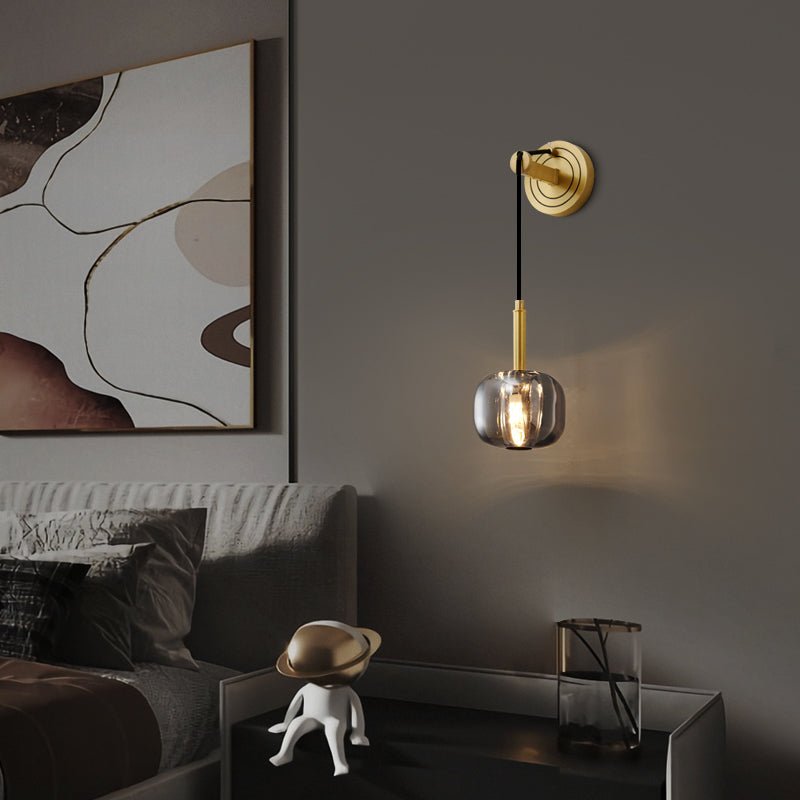 Evo Applique Murale en Cristal Série Moderne-Cielum